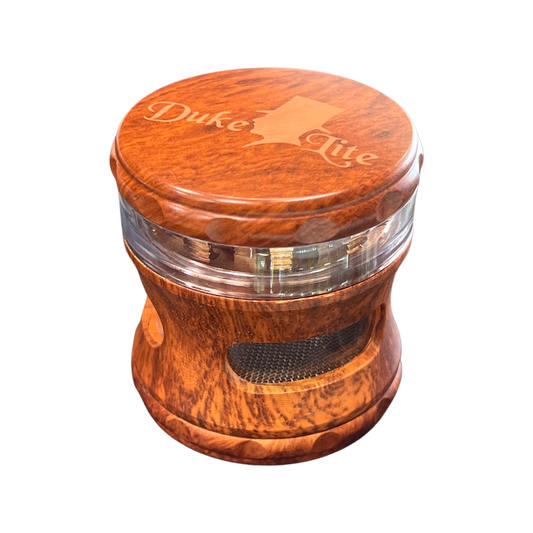 DukeLite Royal Wooden Design Herb Grinder