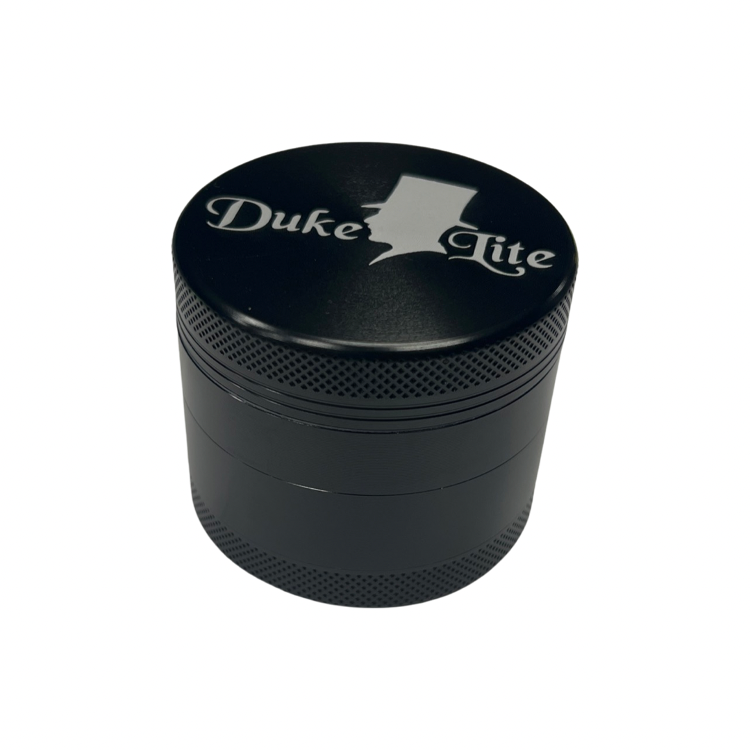 DukeLite Space-Grade Aluminum Herb Grinder Black